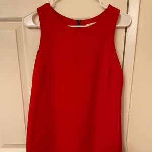 Red dress, Small/Medium, sleeveless, Monteau brand